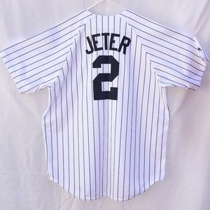 Majestic Derek Jeter Yankee Home Jersey
